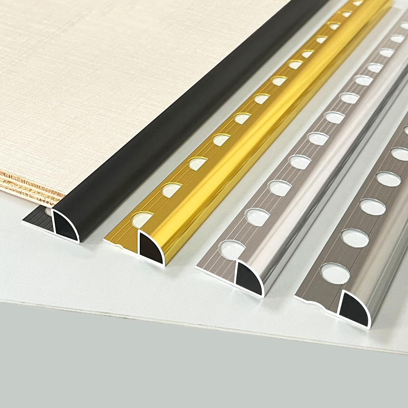 Round Corner Aluminum Alloy Tile Edge Trim
