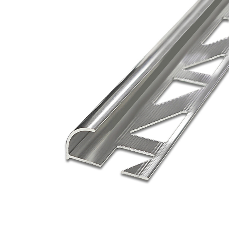 C-shaped arc tile edge trim