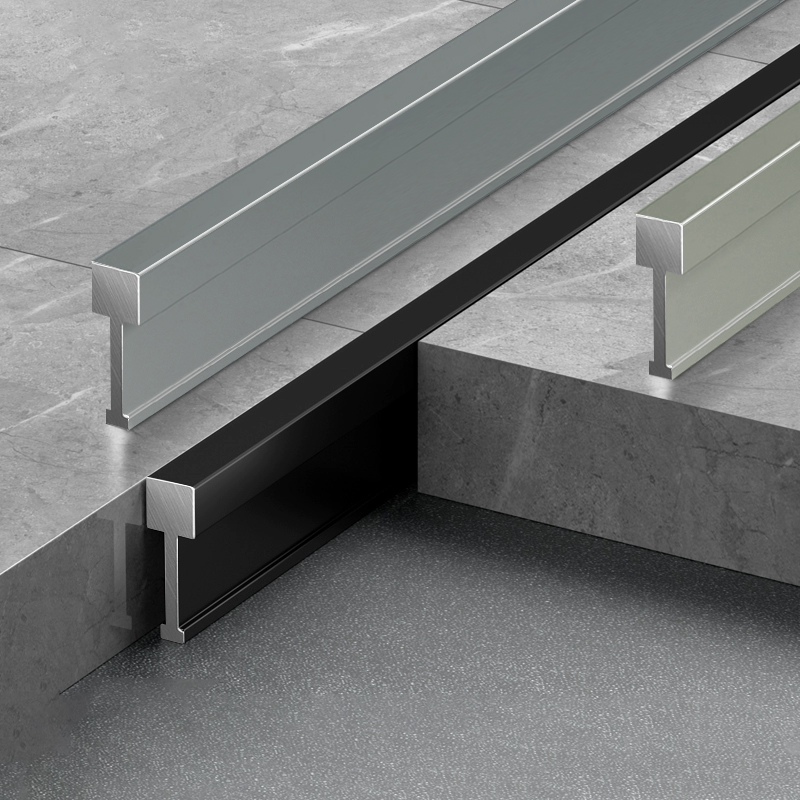 Aluminum alloy tile joint filler strip