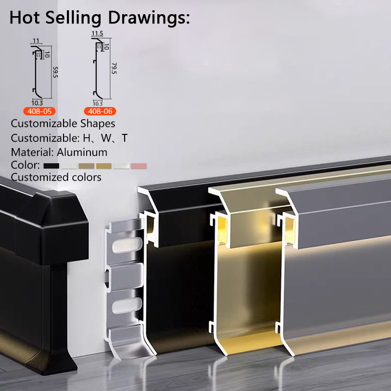 Downlight skirting board (clip-on type)