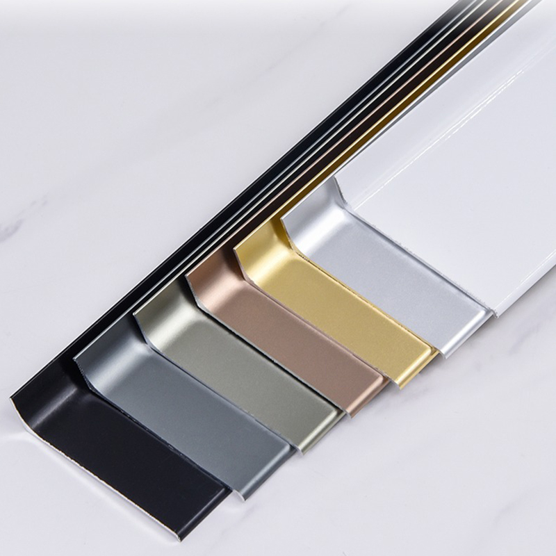 Glue-on baseboard