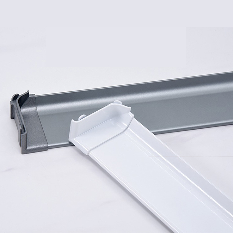 Glue-on baseboard