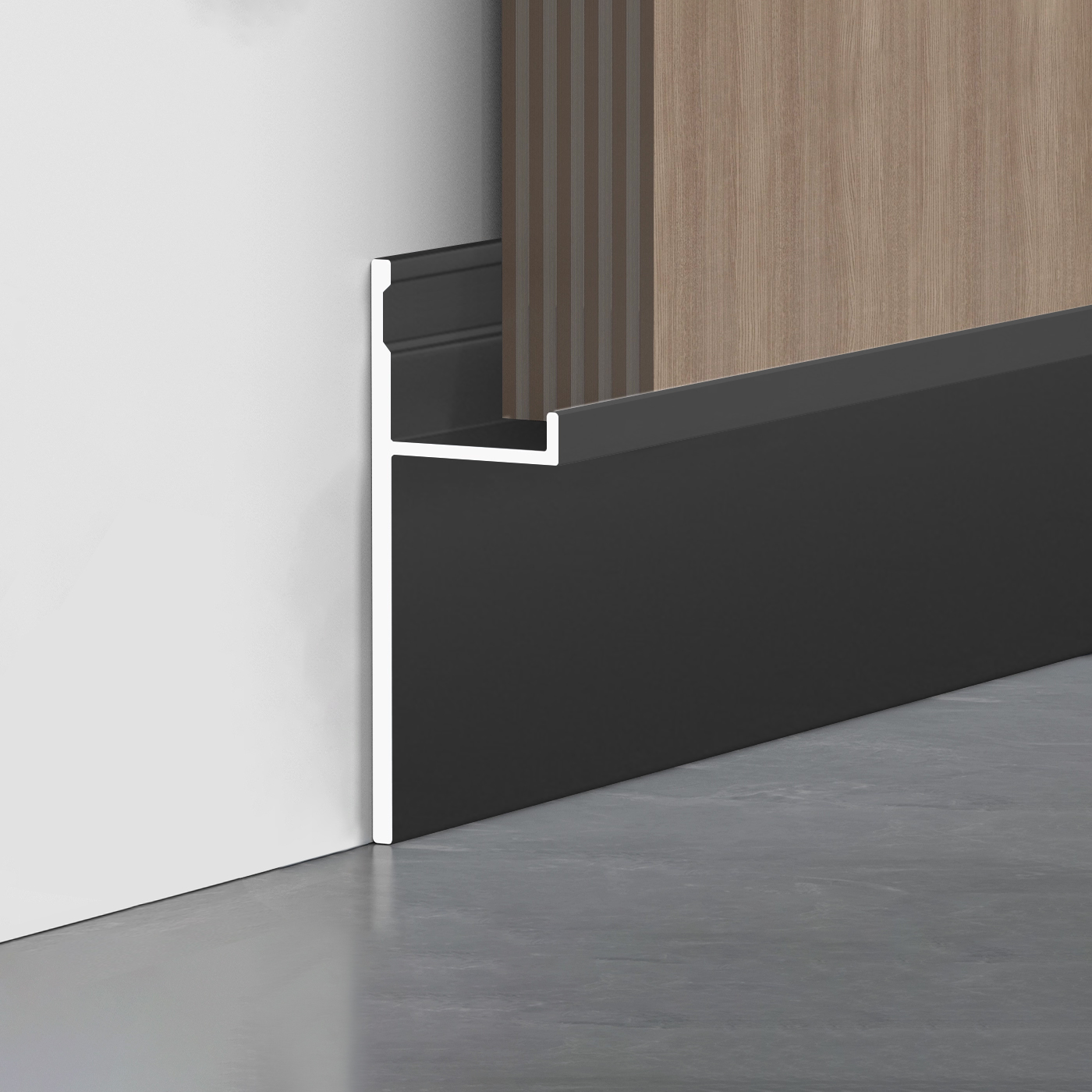 wall panel baseboard