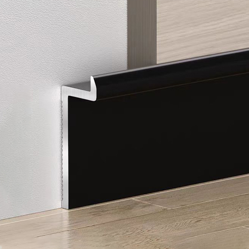 recessed baseboard
