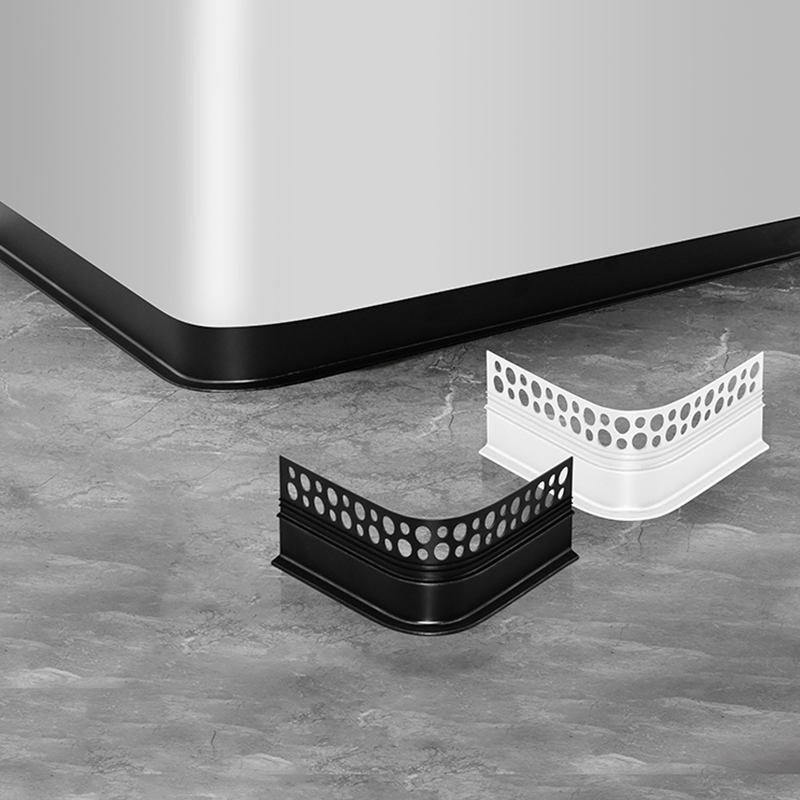 Recessed skirting with plaster finish(B)