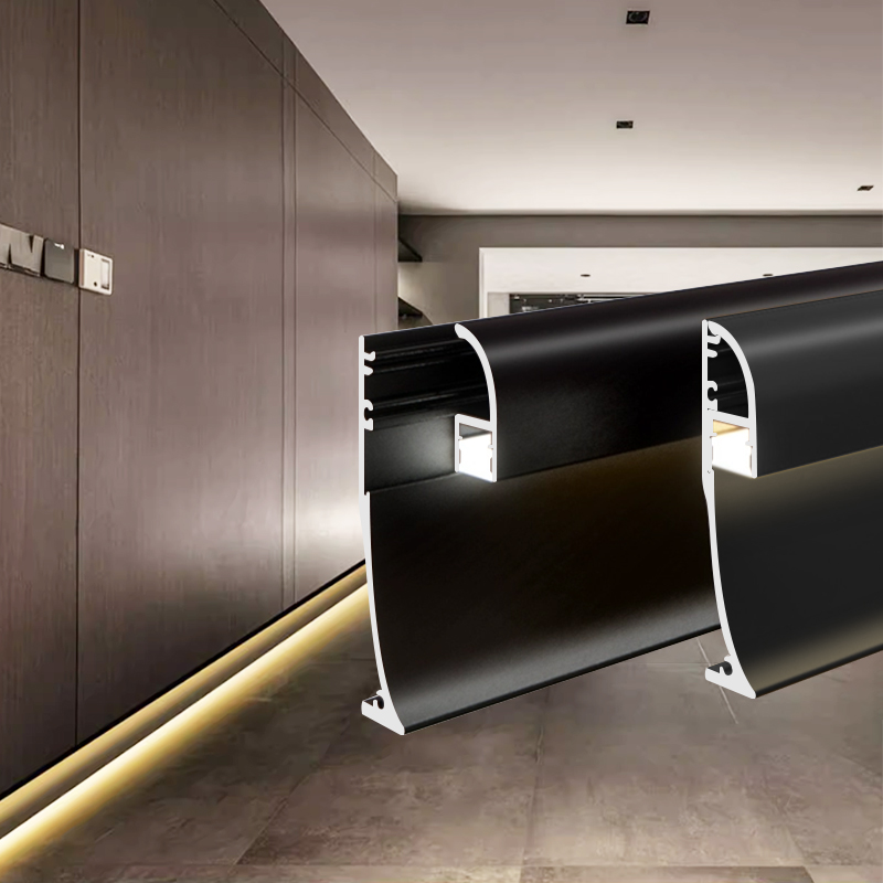 LED strip skirting board