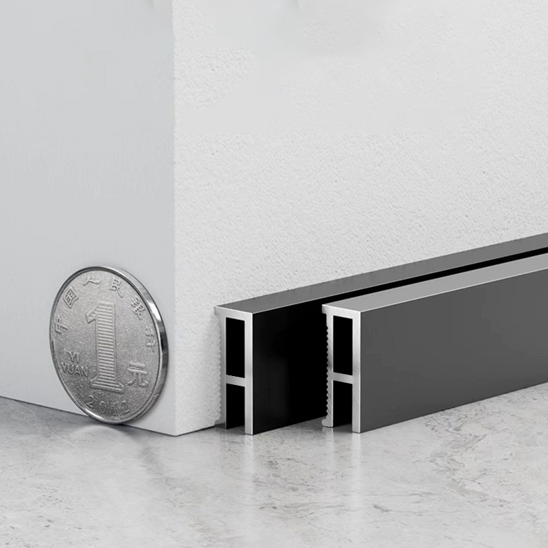 Aluminum Alloy Profile Durable Skirting Board